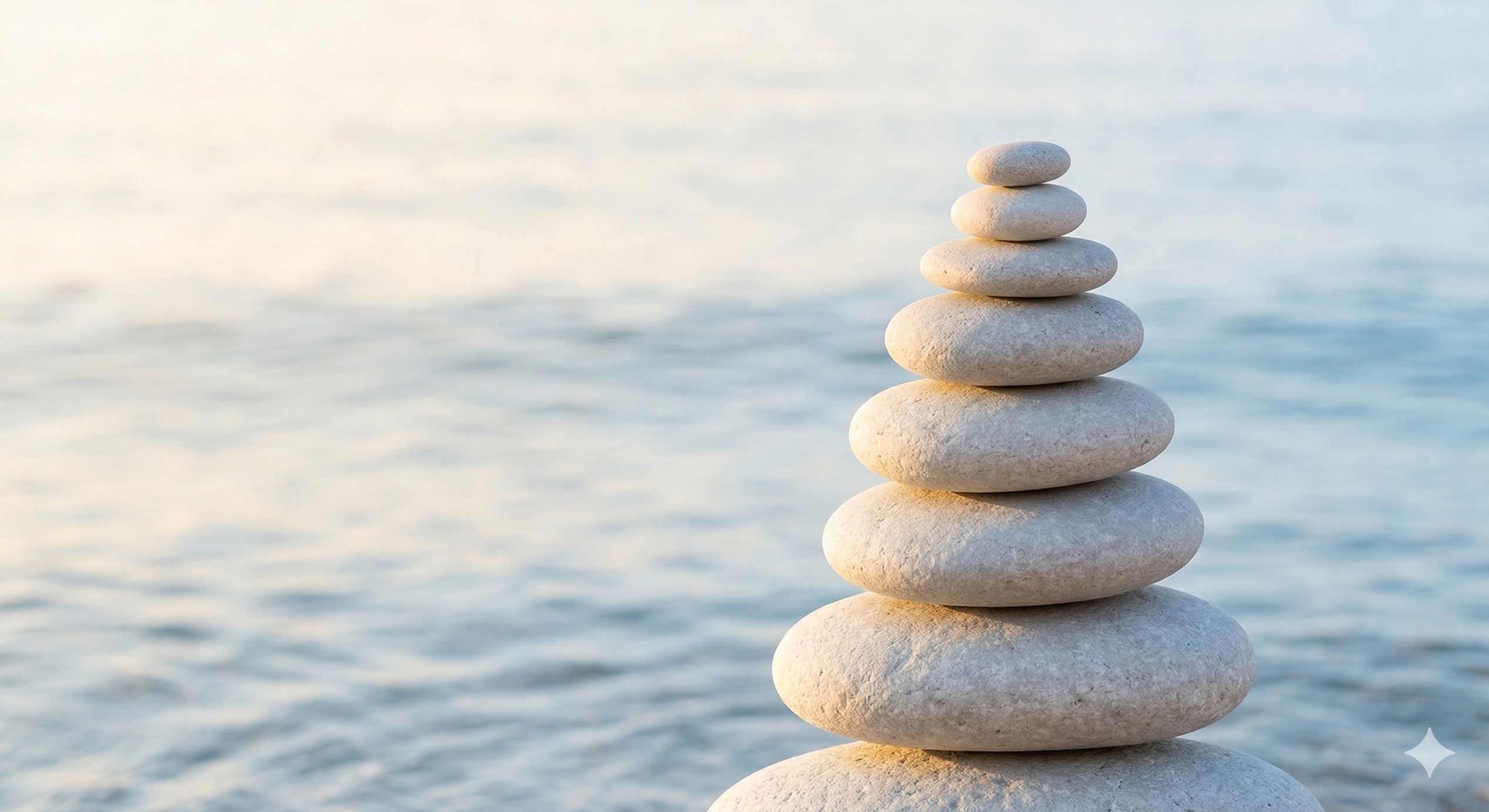 Calm ocean waves representing anxiety relief through CBT therapy